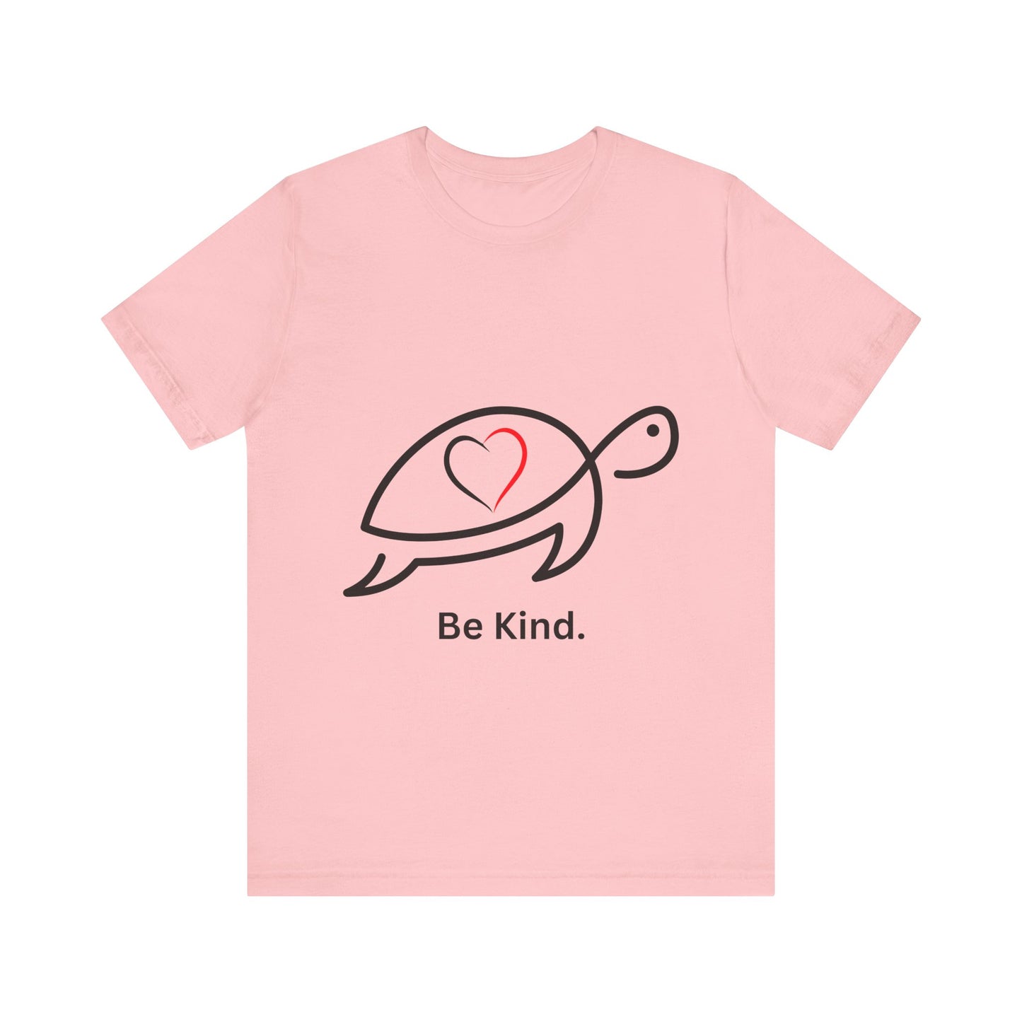 Be Kind Heart Shell Turtle T-Shirt (Adult)