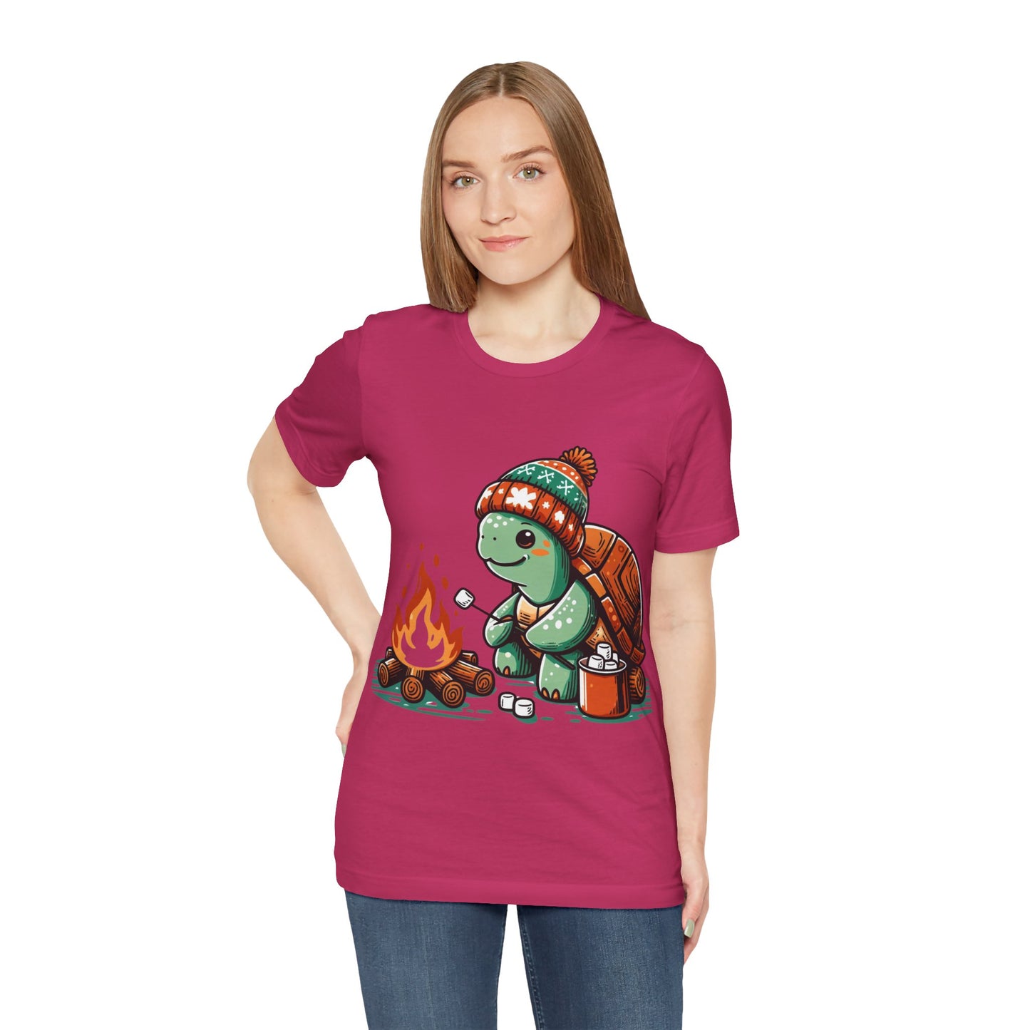 Cozy Campfire Turtle Tee (Adult)