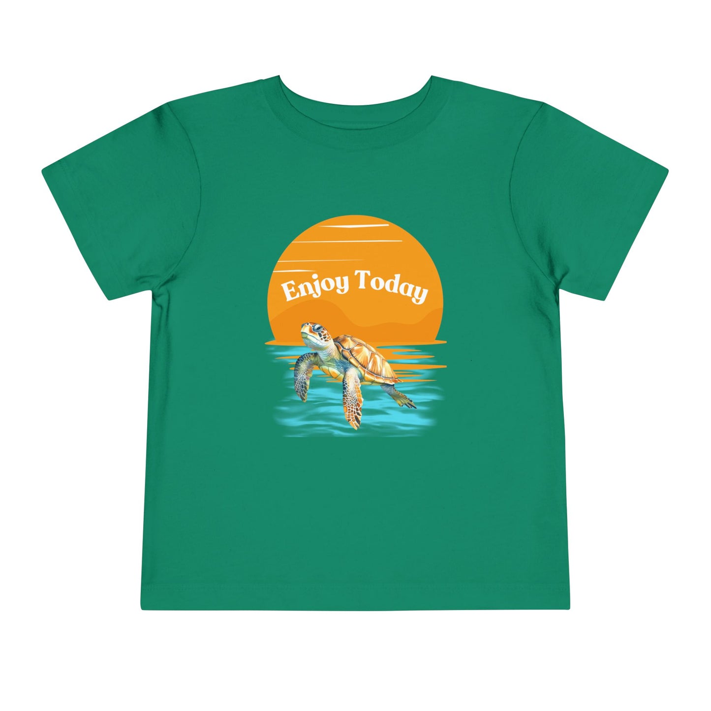 Enjoy Today Turtle Tee (Toddler): Sunny Smiles & Playful Comfort
