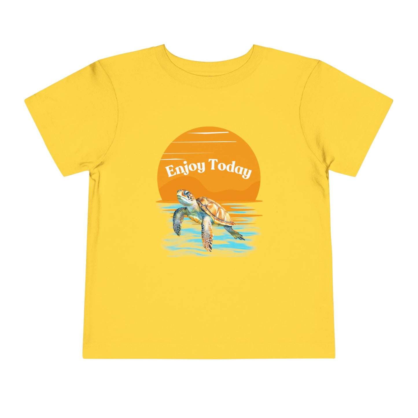 Enjoy Today Turtle Tee (Toddler): Sunny Smiles & Playful Comfort