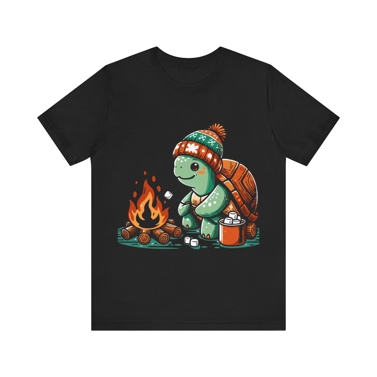 Cozy Campfire Turtle Tee (Adult)