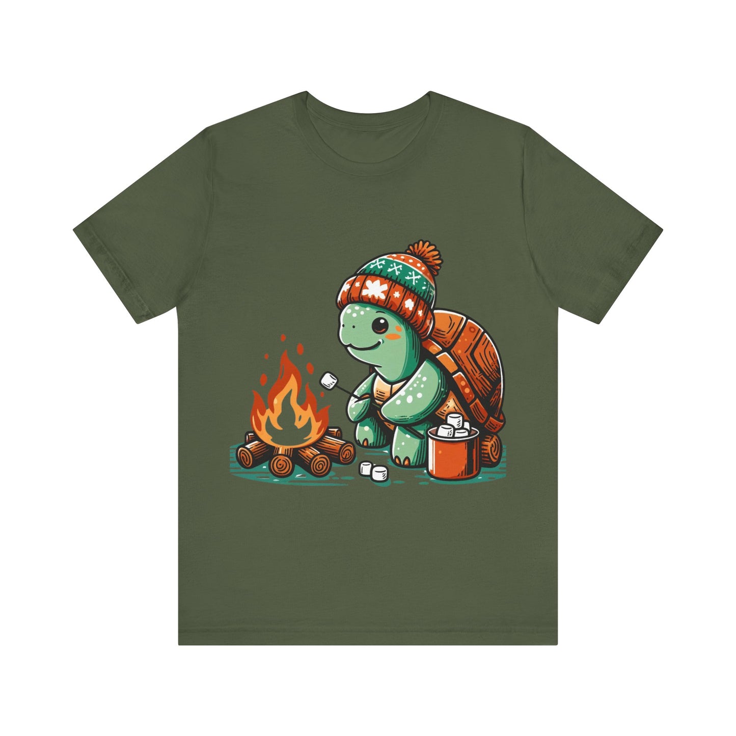 Cozy Campfire Turtle Tee (Adult)