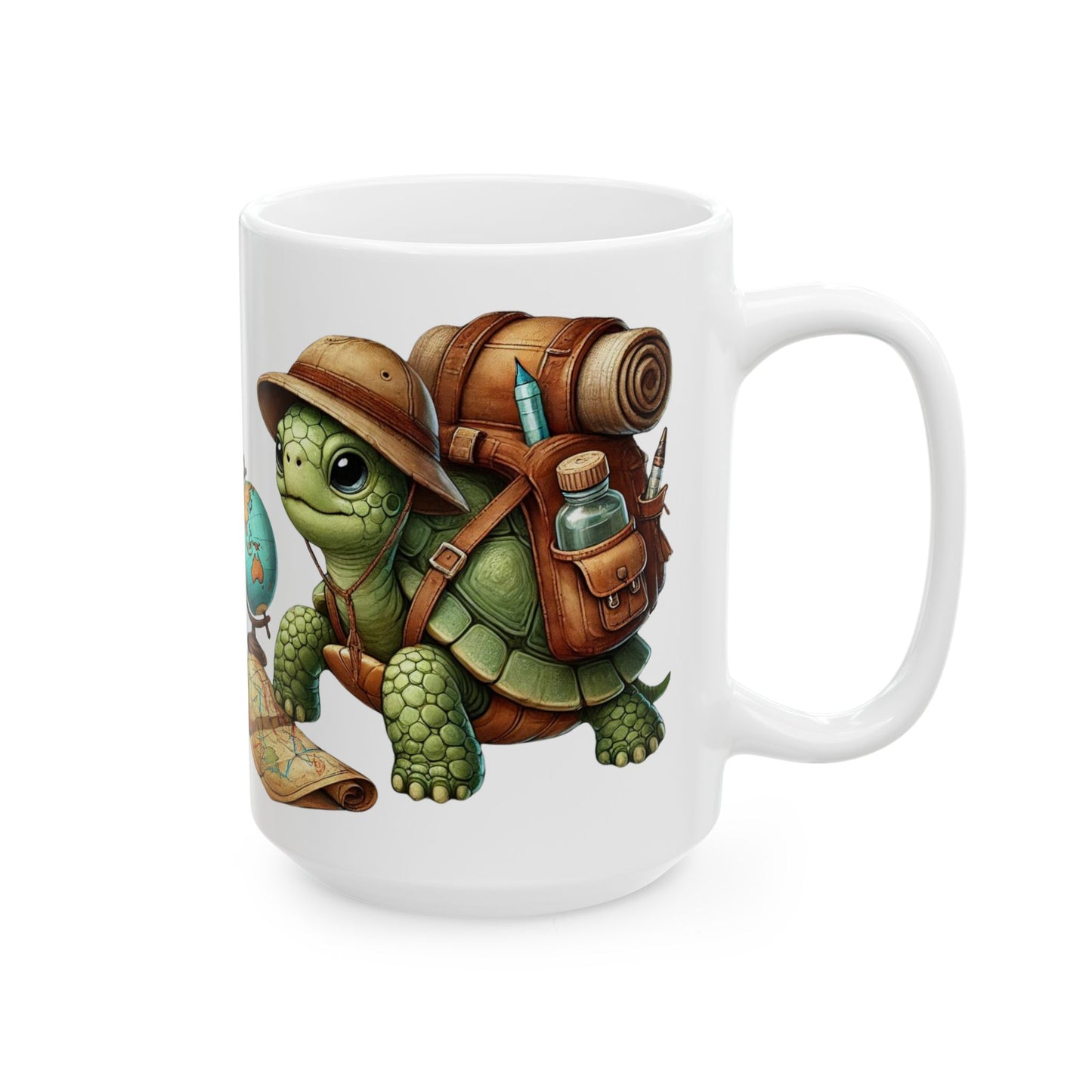 World Explorer Turtle Mug! ✈️🐢