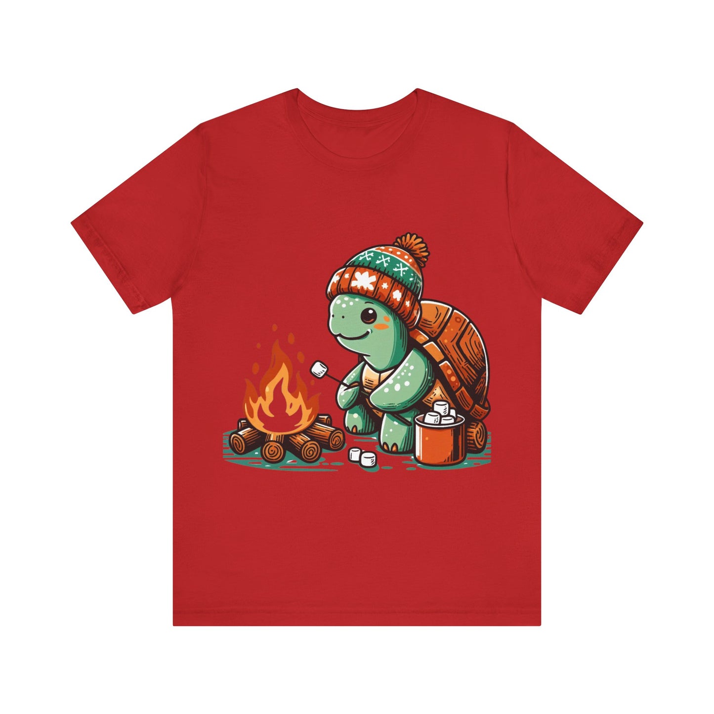 Cozy Campfire Turtle Tee (Adult)