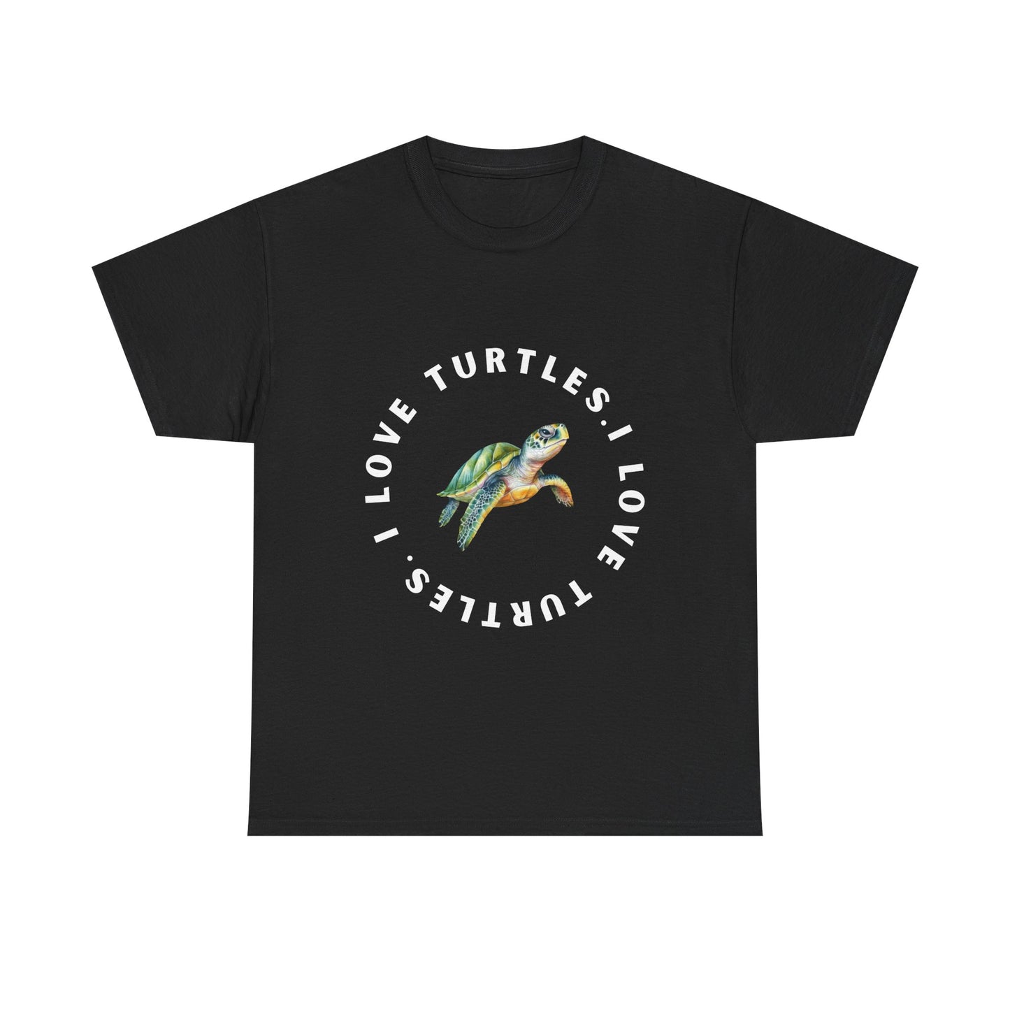 I Love Turtles T-Shirt (Adult)