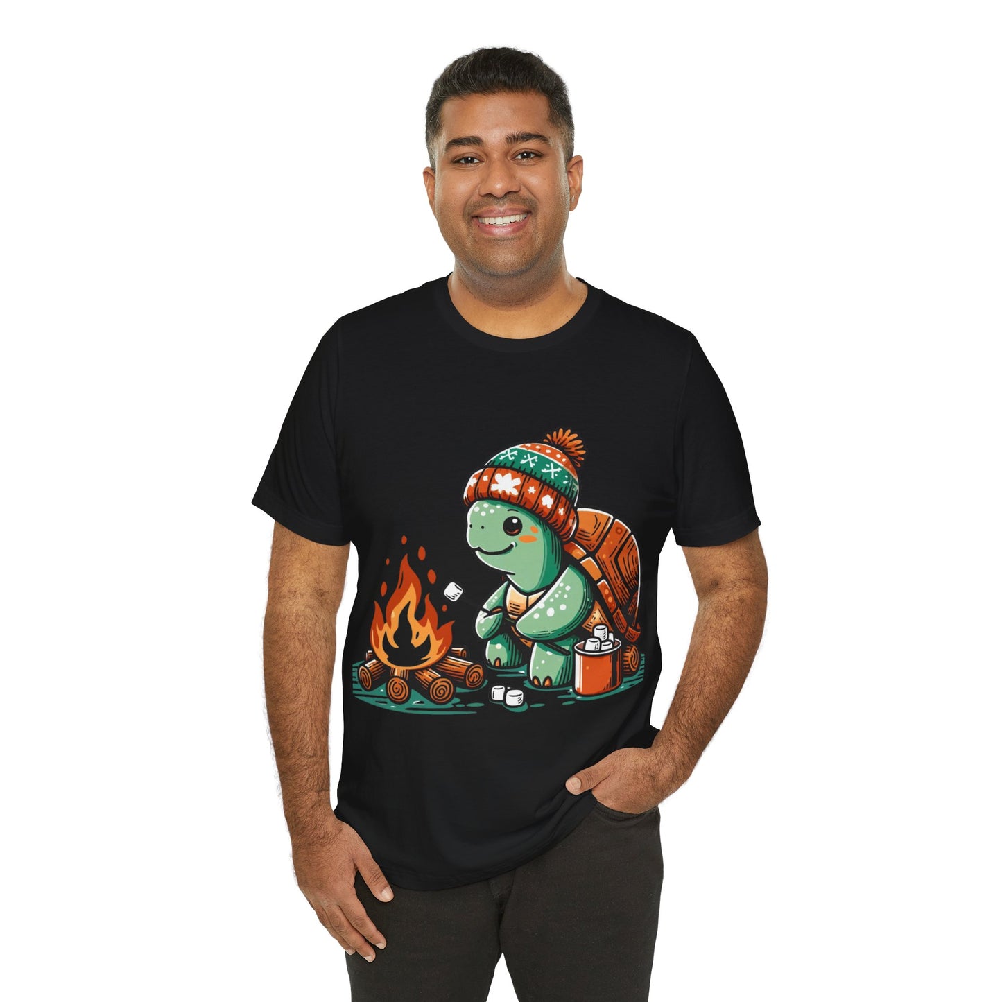 Cozy Campfire Turtle Tee (Adult)