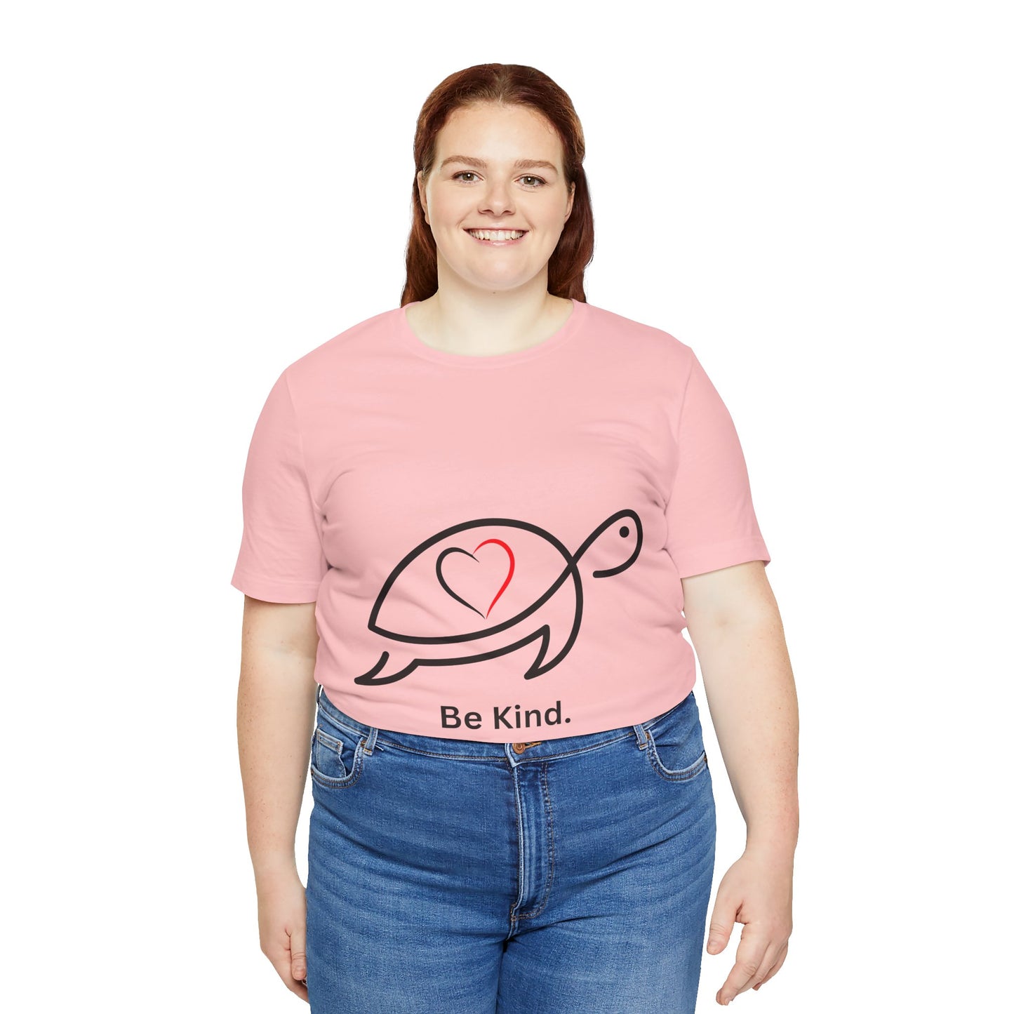 Be Kind Heart Shell Turtle T-Shirt (Adult)