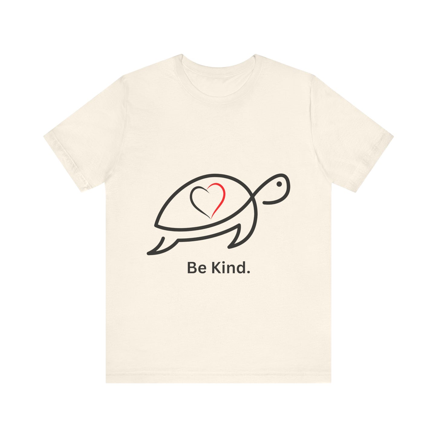 Be Kind Heart Shell Turtle T-Shirt (Adult)