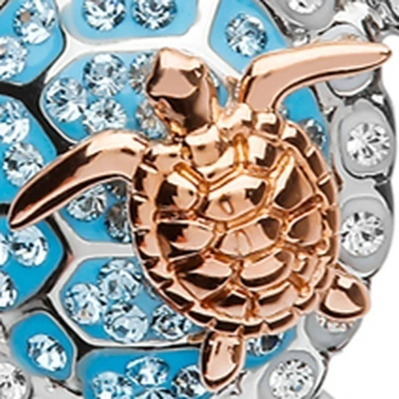 Big & Small Turtle Pendant Necklace – Cute Ocean-Inspired Jewelry for Women