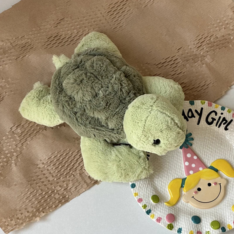 Realistic Sea Turtle Plush β Soft Tortoise Doll Stuffed Animal Toy