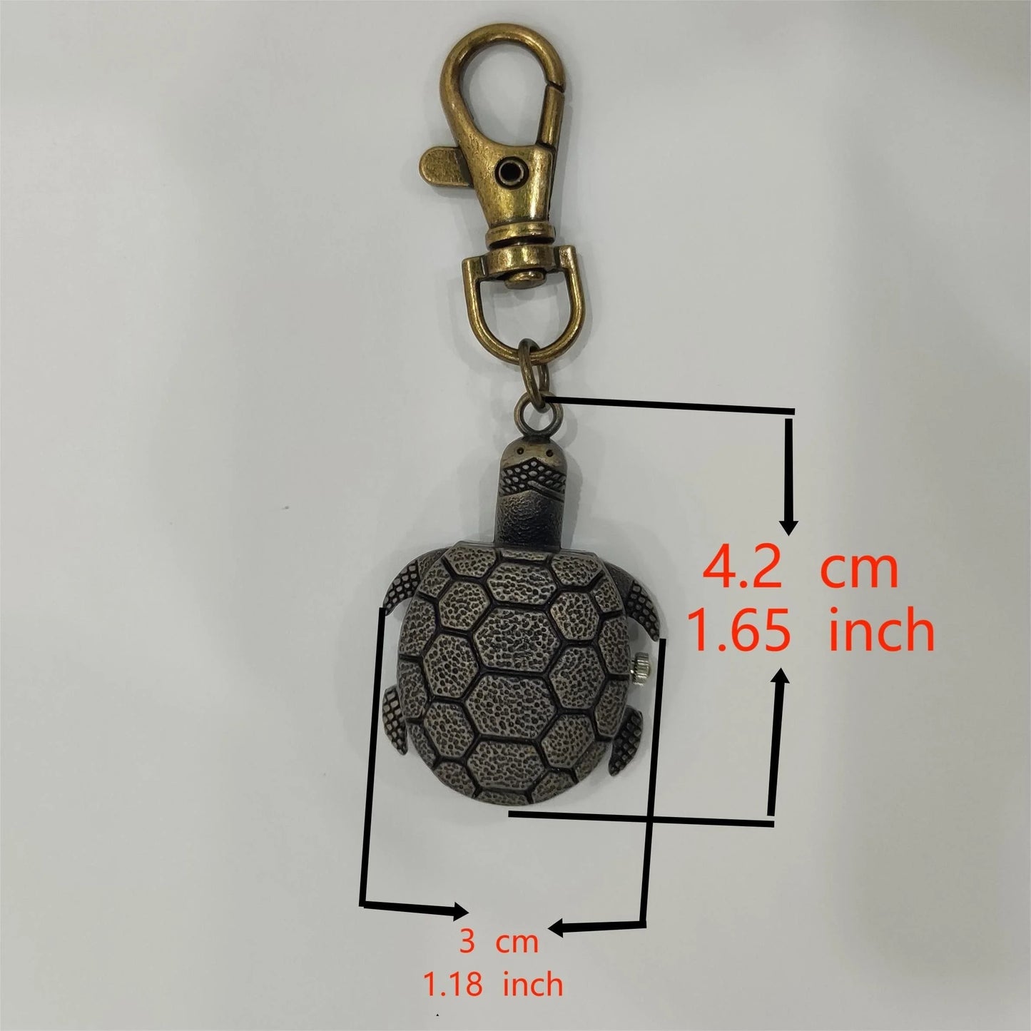Charming Turtle Pendant Watch: A Whimsical Timepiece