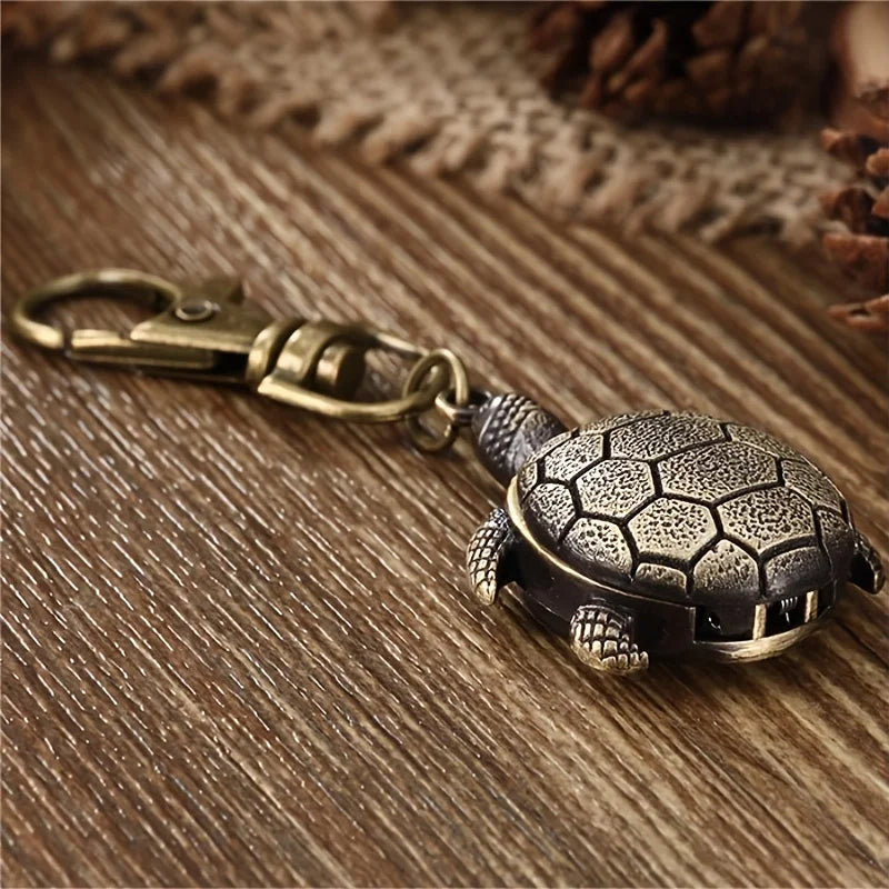 Charming Turtle Pendant Watch: A Whimsical Timepiece