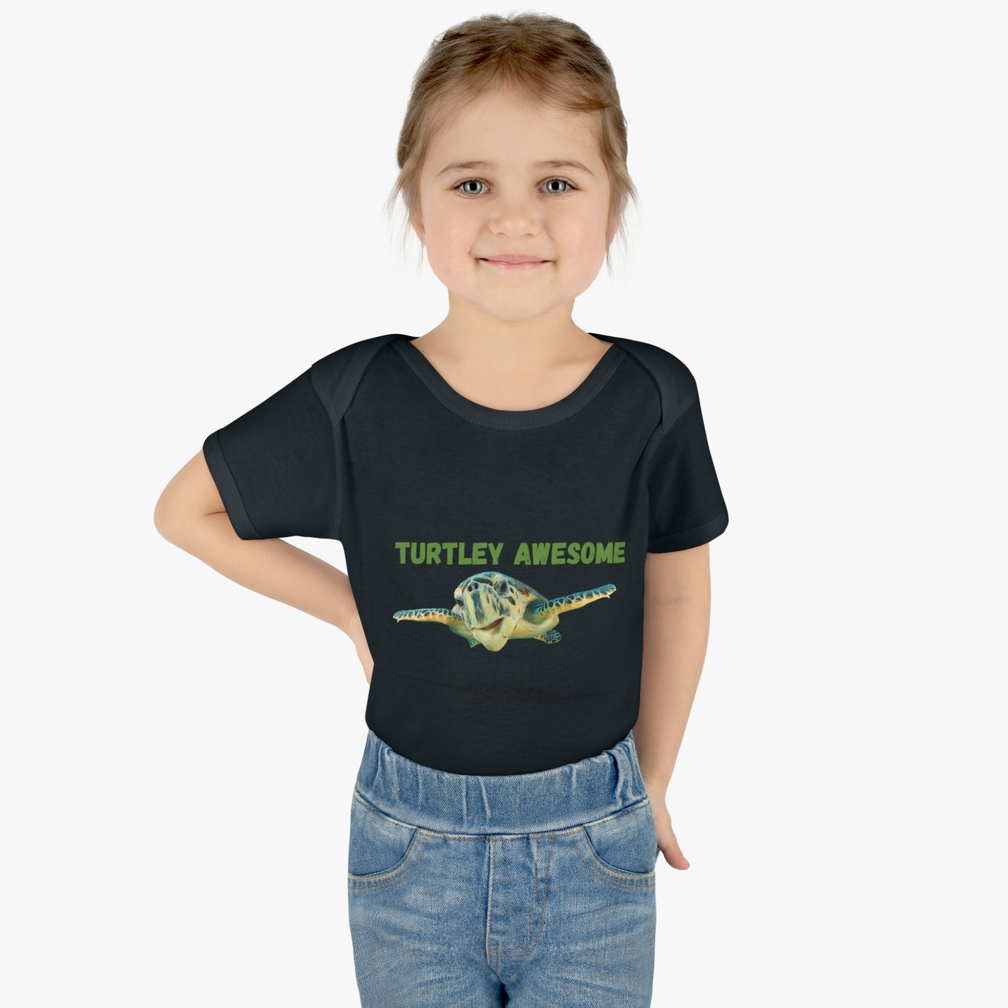 Turtley Awesome Baby Onesie – Perfect for Your Little Turtle Lover