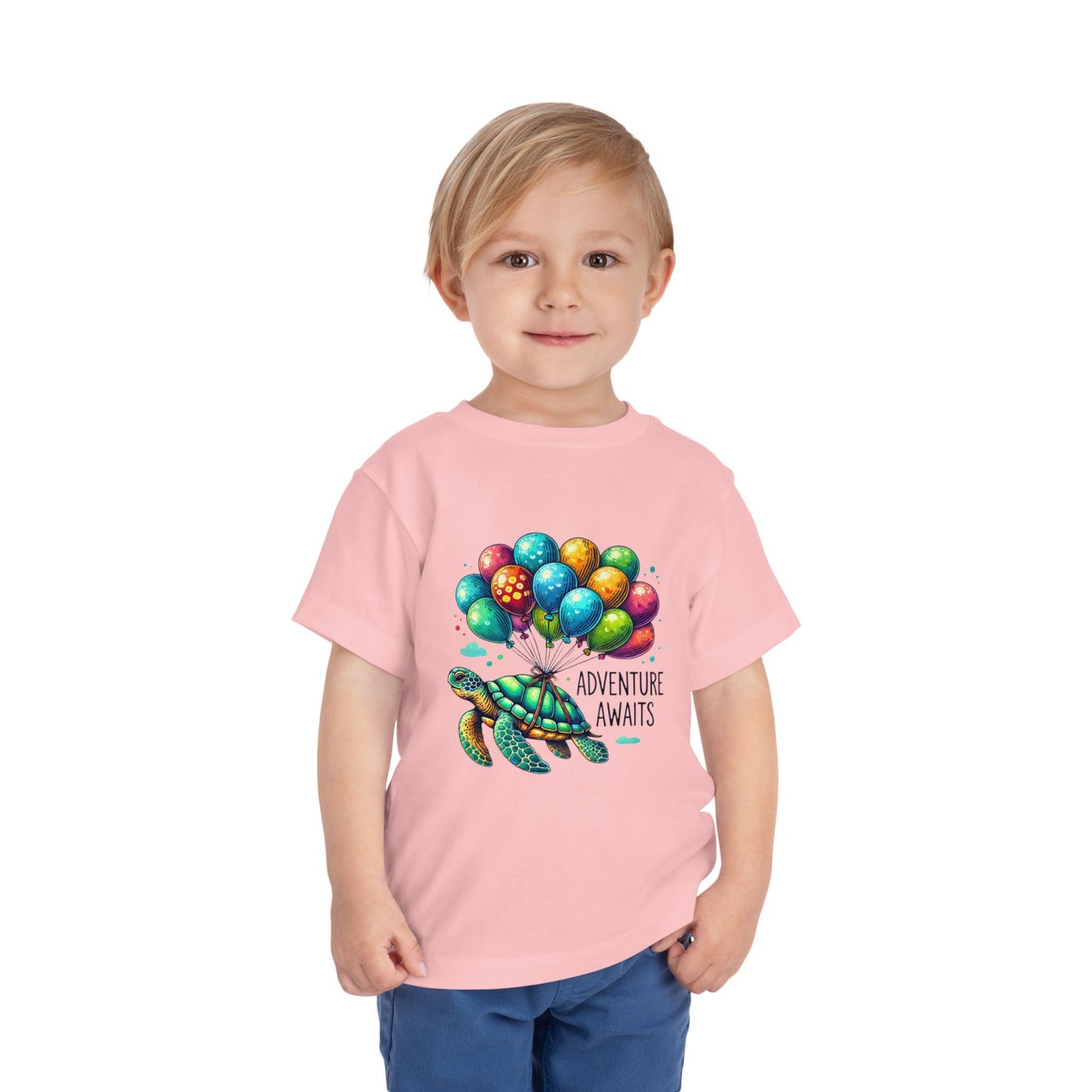 "Adventure Awaits" Toddler T-Shirt – Inspire Little Explorers