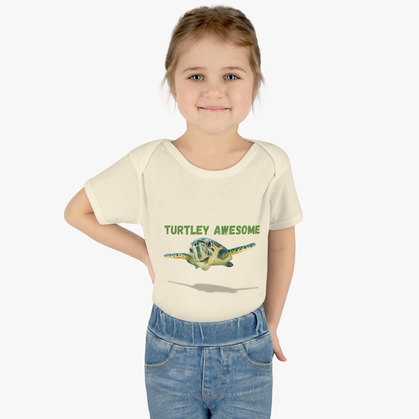 Turtley Awesome Baby Onesie – Perfect for Your Little Turtle Lover