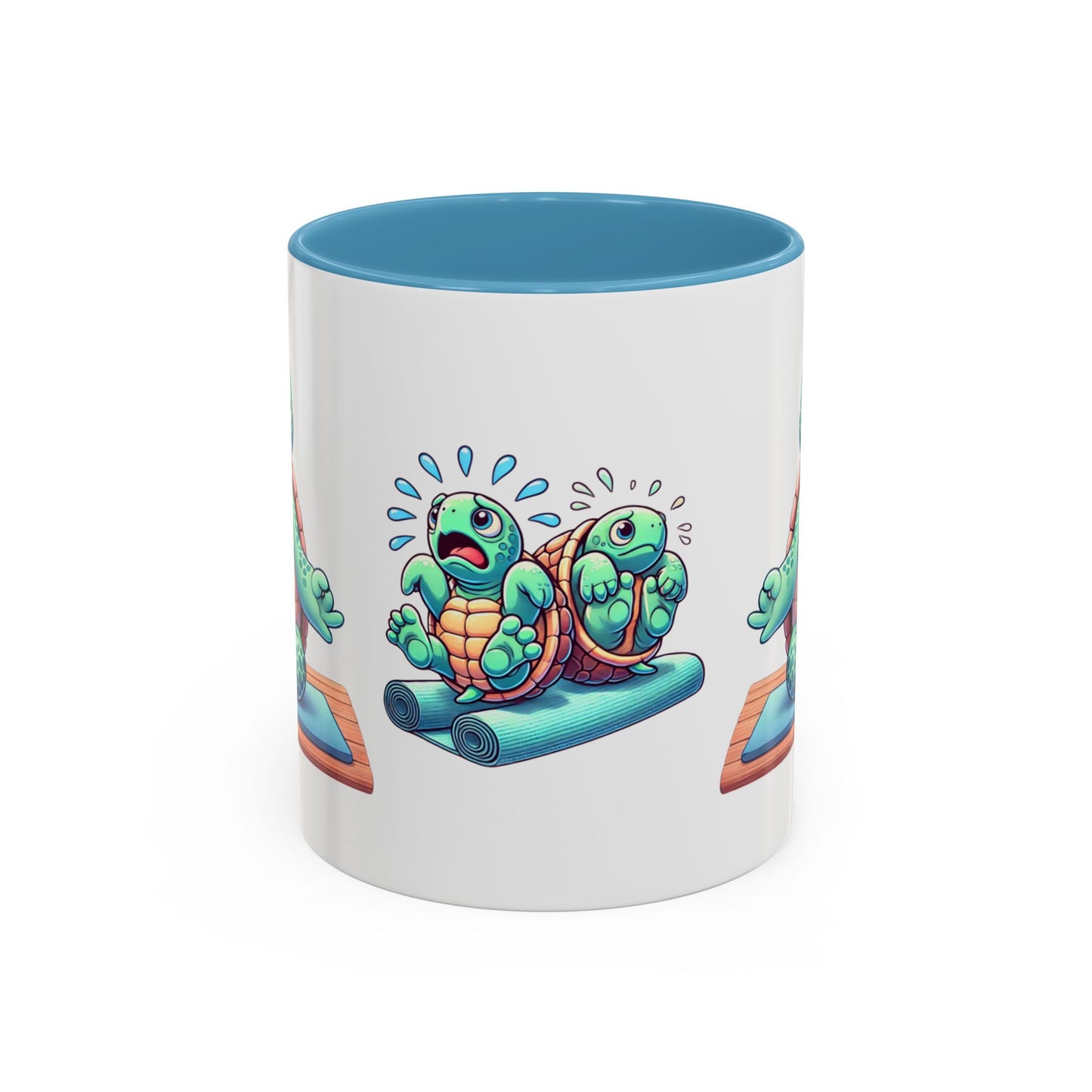 Zen & Restless Turtle Ceramic Mug – A Sip of Serenity and Laughter