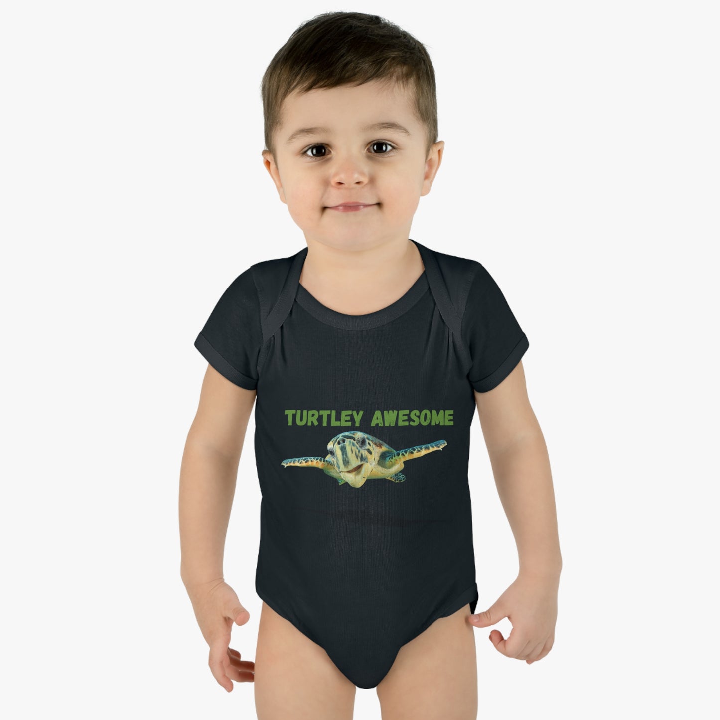 Turtley Awesome Baby Onesie – Perfect for Your Little Turtle Lover