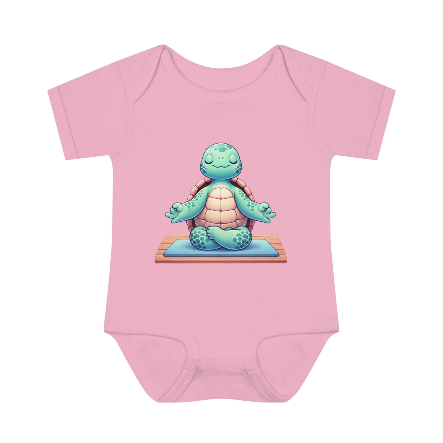 Embrace Tranquility and Comfort with Our Zen Turtle Baby Bodysuit