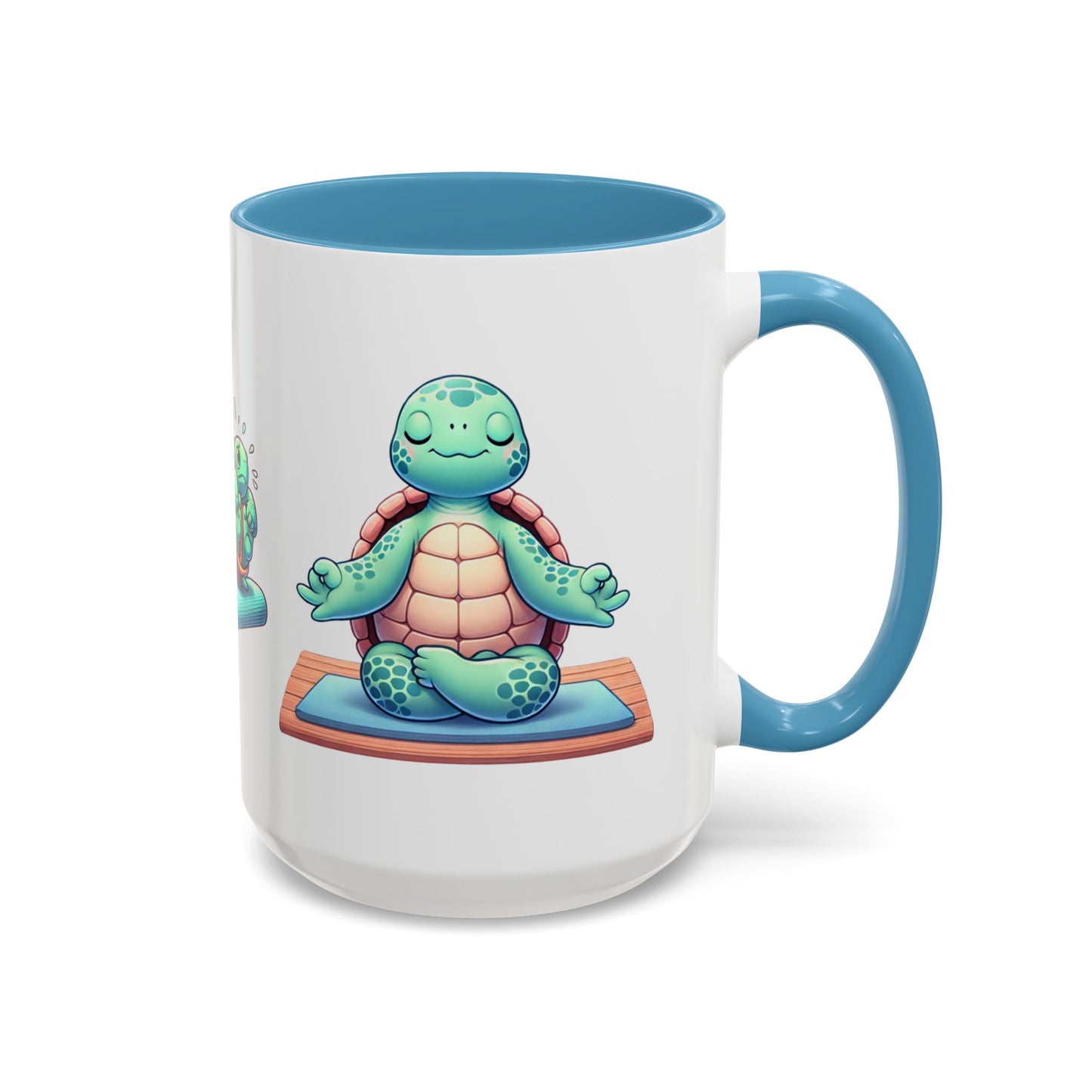 Zen & Restless Turtle Ceramic Mug – A Sip of Serenity and Laughter