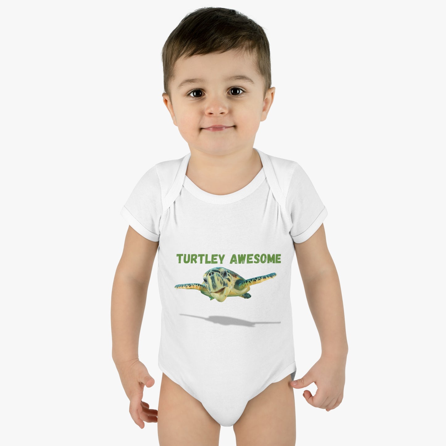 Turtley Awesome Baby Onesie – Perfect for Your Little Turtle Lover