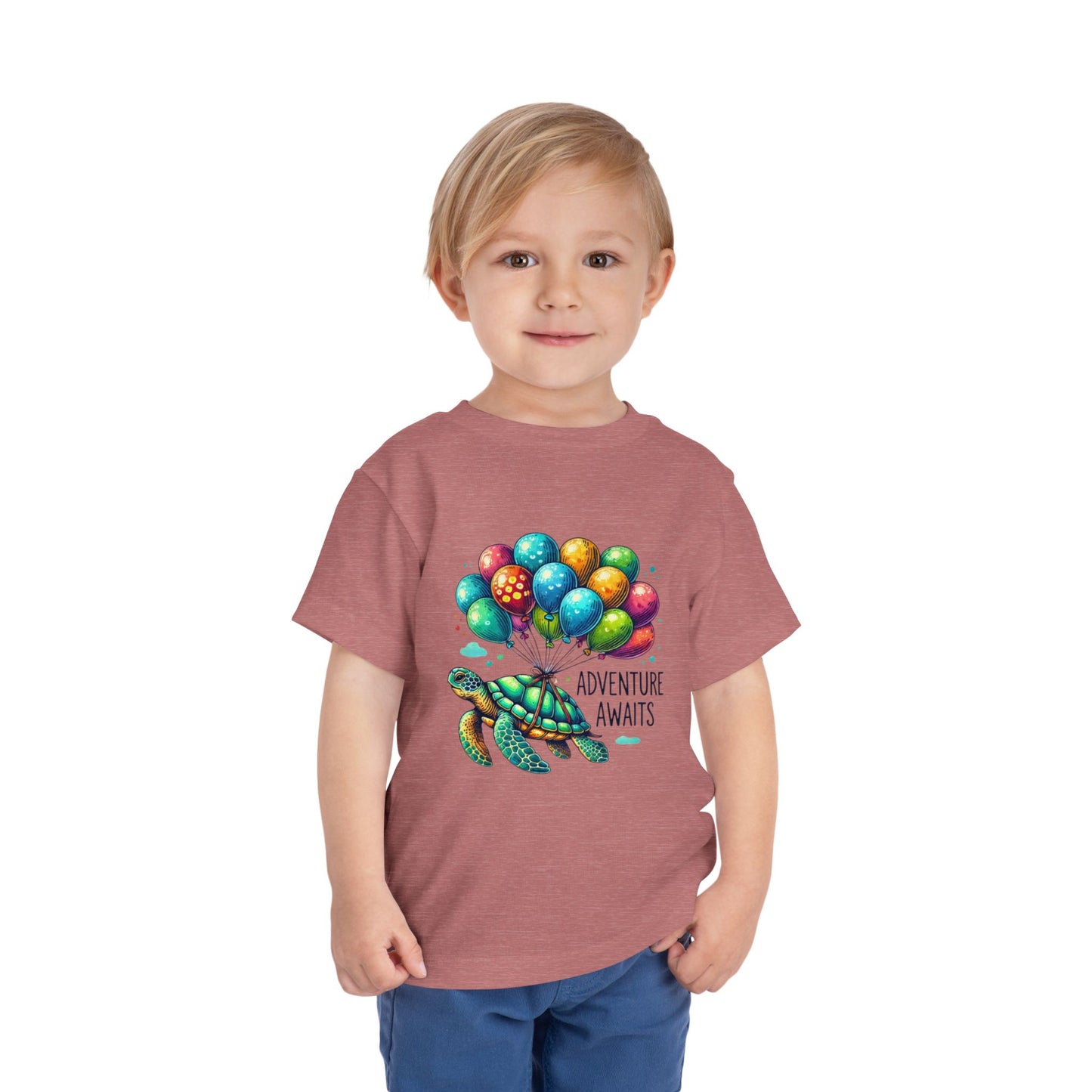 "Adventure Awaits" Toddler T-Shirt – Inspire Little Explorers