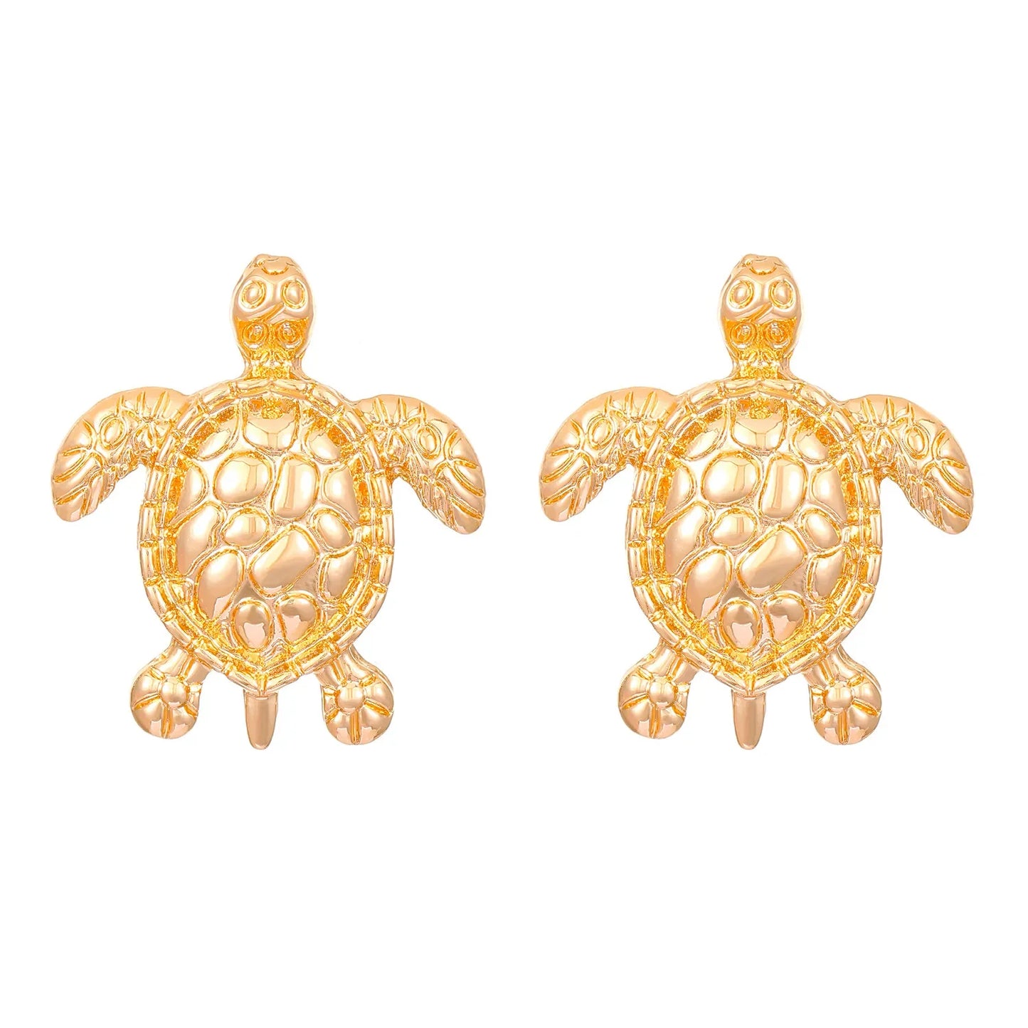 Retro Sea Turtle Earrings