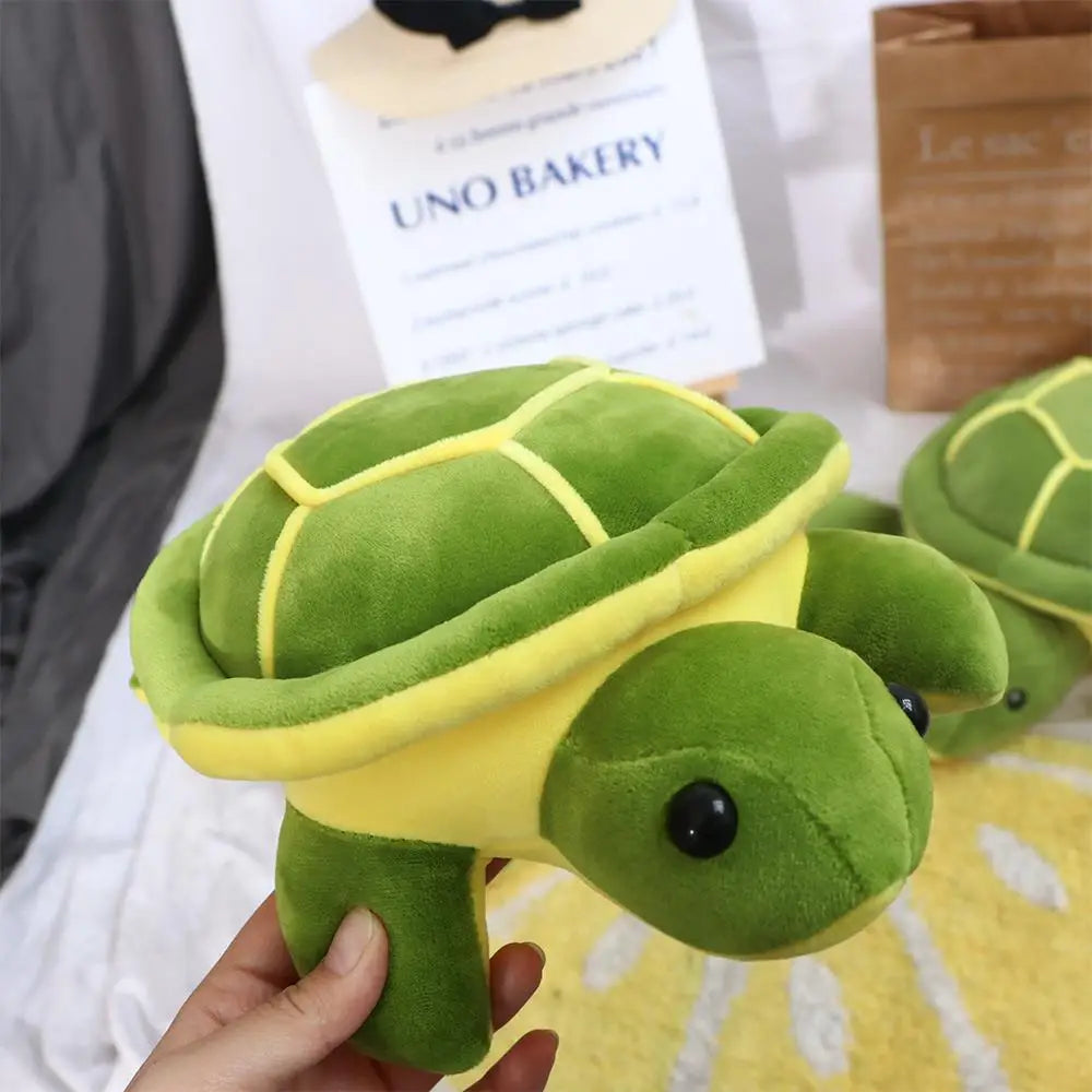 Giant Sea Turtle Plush Toy – Soft Green Tortoise Pillow for Kids & Home Decor